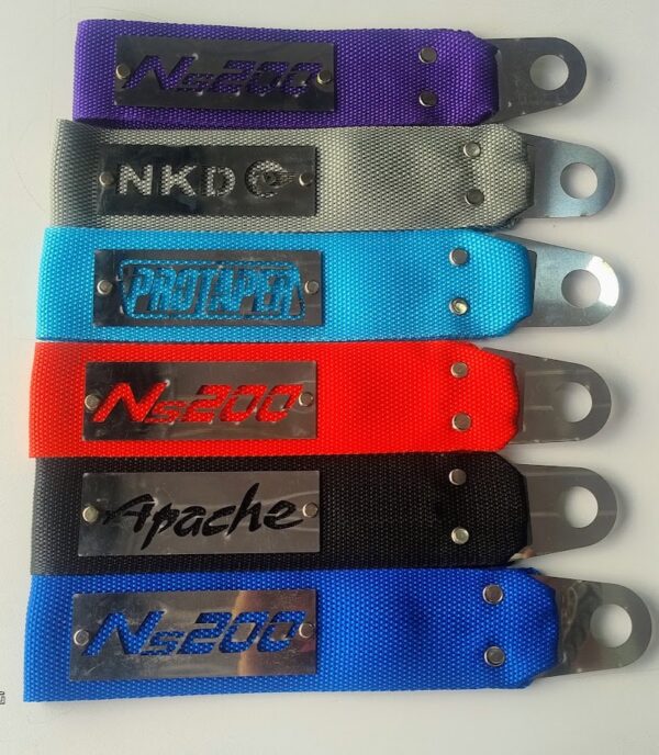 Correas decorativas Reatas metálicas para moto  – Modelos NS200, Apache, NKD, Pulsar y más